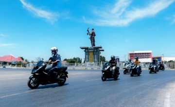 Sunmori Makin Bermakna, Konsumen Honda PCX Kupang Gelar Bakti Sosial