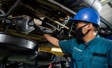 SUZUKI BERIKAN SERVIS KENDARAAN GRATIS BAGI KORBAN BANJIR KALIMANTAN SELATAN