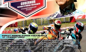 Preview - Kejuaraan Balap Motor Piala Sri Sultan HB X Gubernur DIY Championship 2022 - Seri 1 (12-13 Maret) : AKSI & REINKARNASI BEGAWAN ROAD RACE YOGYAKARTA USAI PANDEMI