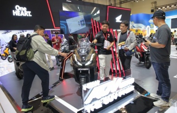 ‎Komunitas Honda ADV Malang Ramaikan Launching New Honda ADV160 di Malang Town Square ‎