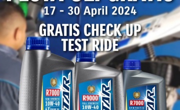 Suzuki ISG, Surabaya : SERVICE SEMBARI TEST RIDE MOTOR & MATIC SUZUKI, FREE OLI MESIN