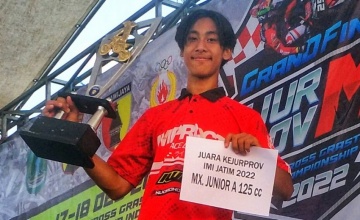 M. RIZQY NMT #01 SABET GELAR JAWARA KEJURPROV MX 125 &quot;2022