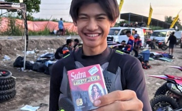 Ony Tracker RDNG Honda Djava Kaisar Motor GTX Team : AJIAN TISSUE MAGIC !