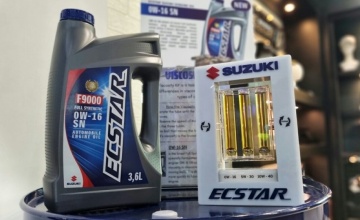 SUZUKI TAMBAHKAN VARIAN PELUMAS ECSTAR OIL 0W-16SN UNTUK LENGKAPI JIMNY 5-DOOR
