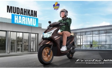 Varian Warna & Grafis Baru Yamaha FreeGo, Tampil Beda di Tahun 2025
