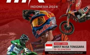 BIG BOSS H. ROKHMAWAN RIZQY MOTORSPORT INDONESIA ANTUSIAS MENYAMBUT MX GP 2024, LOMBOK