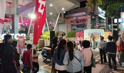 Scoopy Fashion Music Corner Meriahkan Akhir Tahun di Kawasan Wisata Kayutangan Malang