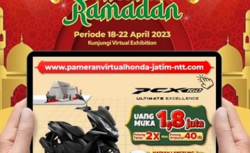 MPM HONDA VIRTUAL EXHIBITION SEMARAK RAMADHAN DAPATKAN DP RINGAN & POTONGAN ANGSURAN MENGUNTUNGKAN