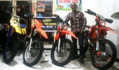 Klinik TS 125, Sidoarjo : SPESIALIS SUZUKI TS 125 & MERAMBAH KE SPORT TRAIL GLOBAL PRODUCT