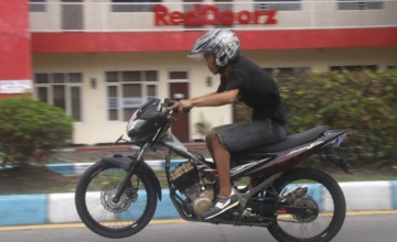 Suzuki Satria F 150 : DIBORE UP 190 CC, UNTUK MENGUJI BATAS LIMIT KEMAMPUAN MESIN SATRIA F