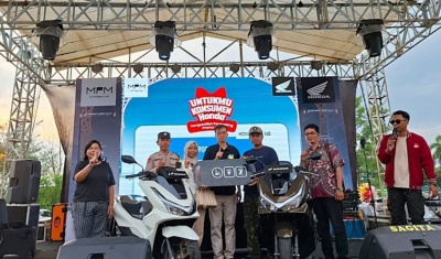 Pengundian “Untukmu Konsumen Honda” Banyuwangi Meriah, Ini Pemenang Honda PCX160