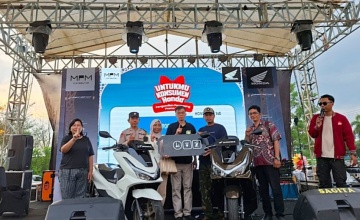 Pengundian “Untukmu Konsumen Honda” Banyuwangi Meriah, Ini Pemenang Honda PCX160