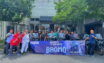 YAMAHA STSJ AJAK AWAK MEDIA RASAKAN SENSASI BERKENDARA DENGAN XMAX CONNECTED
