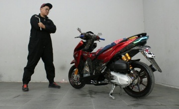 Honda Vario 150 &quot;2017, Surabaya : SPEK HEDON, ADOPSI STYLE LEGAL RACE THAILAND & PERTAMA DI SURABAYA