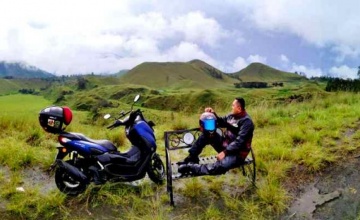 Rider All New N Max Virtual Touring : TAKJUB KEINDAHAN KAWAH WURUNG BONDOWOSO