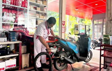 Program I’m Important, MPM Honda Jatim Ajak Konsumen Peduli Lingkungan Lewat Uji Emisi Gratis