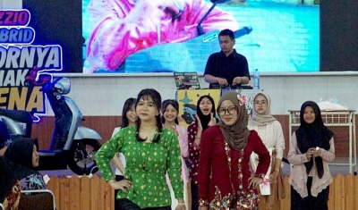 Yamaha STSJ Dorong Kreativitas &  Kepercayaan Diri Siswi di Momen Kartini, Melaluin Fazzio Hybrid Movement School Vibe