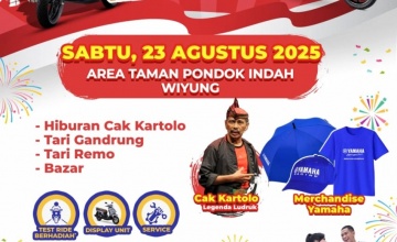 Yamaha STSJ : GELAR PESTA MERDEKA 2025, MERIAHKAN  DENGAN SAJIAN HIBURAN RAKYAT & LAYANAN SPESIAL