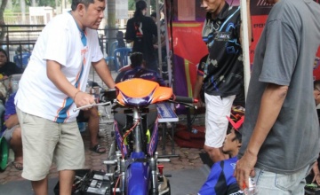 MAD SANTANA BIANGNYA ROAD RACE PROBOLINGGO KIAN BERGAIRAH