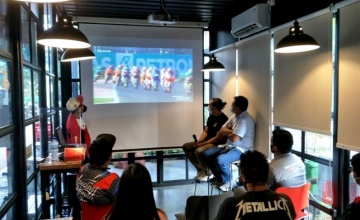 Dukung Pembalap Muda Indonesia, Mario SA, MPM Honda Jatim Ajak Komunitas Nobar Moto GP