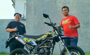 Kawasaki D Tracker "2016, Surabaya : STYLE LONG JOURNEY, KATROL KUBIKASI 210 CC & DIPAKSA AKUR DURABILITY