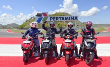 Bikers Honda Community Jatim Rasakan Sensasi Honda Track Day 2025 di Mandalika