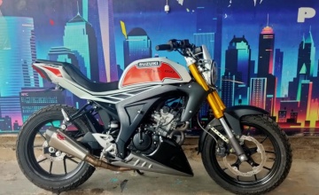 Suzuki GSX150 2019 Tulungagung : STREET FIGHTER NUNGGING HABIS