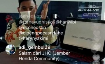 Konsumen Setia Honda Asal Magetan Menangkan Undian Hadiah 1 unit Honda PCX160 pada Program  PCX Testride Berhadiah