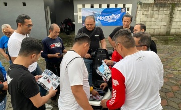 Ngabuburide Bersama Komunitas BIG BEST Jatim, Kenalkan Honda EM1 e: