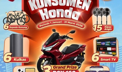 MPM Honda Jatim Kembali Gelar Program “Untukmu Konsumen Honda” di Blitar, Kesempatan Menangkan Honda PCX160 Setiap Bulan