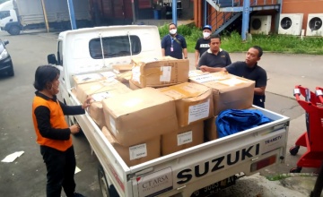 TURUT SERTA DALAM PENCEGAHAN COVID-19, SCRC BANTU DISTRIBUSIKAN DONASI PERLENGKAPAN TENAGA MEDIS