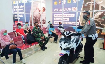 PT. Mitra Pinasthika Mulia : GAUNGKAN KAMPANYE CARI_AMAN DI SATPAS COLOMBO
