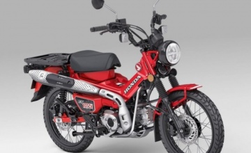 Ikon Motor Bebek Trekking Honda CT125 Tampil Lebih Modern