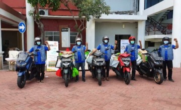 Yamaha Jatim Dukung Kegiatan Paket Isolasi Bersama Universitas Muhammadiyah Surabaya