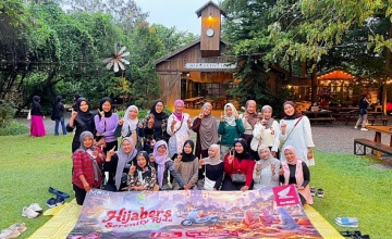 Hijabers Serenity Ride, Ngabuburide Penuh Makna Bersama Honda Scoopy
