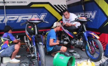 Tarpan Racing Team Indonesia : TERBAIK, TERKENCANG & TERMAHAL ! DOBRAK  PODIUM TERATAS BEBEK 4 TAK 130 EXPERT SUPERCHALLENGE SUPER PRIX 2025