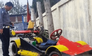 DI GARUT VESPA CUSTOM LAYAK SAFETY RIDING
