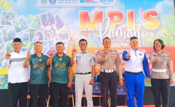 Bersinergi Dengan Kepolisian, MPM Honda Jatim Kampanyekan #Cari_Aman untuk Ribuan Pelajar di Momen MPLS