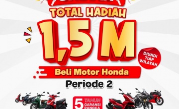 KEBAHAGIAAN DI AKHIR TAHUN, INI 200 PEMENANG UNDIAN BERHADIAH TOTAL 1,5 MILYAT TAHAP 2