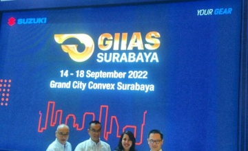 KEMBALI HADIR DI GIIAS 2022 SURABAYA, SUZUKI PAMERKAN PRODUK-PRODUK TERBARUNYA