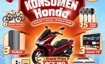 Beli Motor Honda di Jember, Kesempatan Menangkan PCX160 Lewat Program “Untukmu Konsumen Honda"