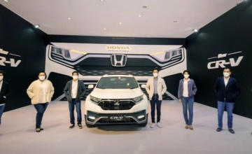 HONDA LUNCURKAN MODEL TERBARU HONDA CR-V, KINI DILENGKAPI TEKNOLOGI KESELAMATAN CANGGIH HONDA SENSING