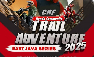 CRF TRAIL ADVENTURE EAST JAVA SERIES 2025, TRAWAS : Jelajah Pesona Alam Trawas, Siapkan Teknik & Fisik, Ingat Kuota Terbatas !