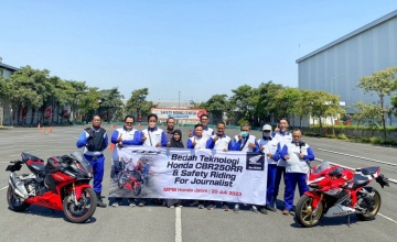 MPM Honda Jatim Ajak Jurnalis Regional Bedah Teknologi Honda CBR250RR
