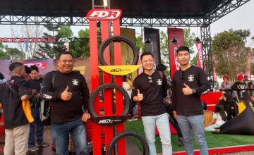 Partisipasi FDR di HBD ke 12, Setia Mengawal Perjalanan Bikers Riding Ratusan KM