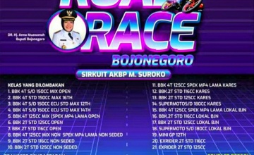 Preview - Bupati Cup Road Race Openchampionship 2022, Bojonegoro (11/9/2022) : WOW, RIDER DITANTANG HADAPI SIRKUIT BARU & TEKNIKAL