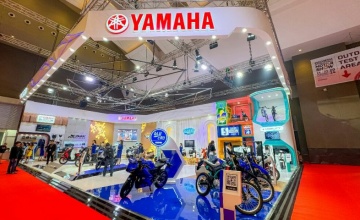 Daya Pikat Booth Yamaha di IIMS 2024, Mulai Dari Varian Warna Baru Hingga Banjir Promo Spesial