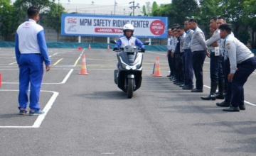 MPM Honda Perkuat Sinergi dengan Dishub dan BPTD dalam Edukasi Safety Riding
