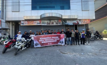 Sunmori Komunitas Honda Kupang, Fun Riding Dan Kopdar