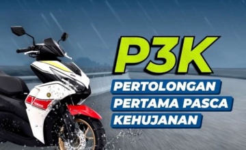YAMAHA STSJ : PERTOLONGAN PERTAMA PADA MOTOR & MATIC PASCA KEHUJANAN